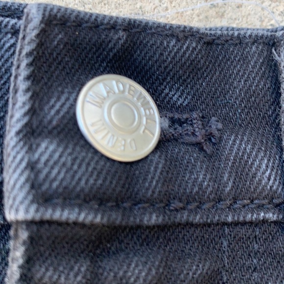 Madewell Denim Frisco Mini Skirt Lunar Wash Sz 27 - Picture 6 of 10